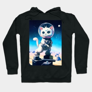 Astronaut Cat Hoodie